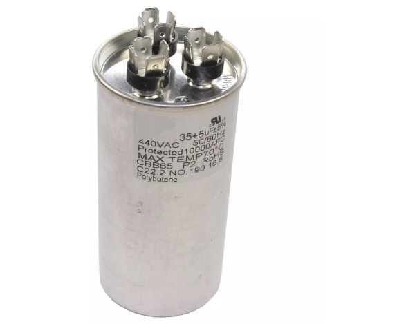 ype CBB65 Capacitors (including round, oval, single and dual) are used in motor run, HVAC/R, UPS, refrigerator and other general purpose applications, are designed for continuous operation and are energized the entire time the motor is running